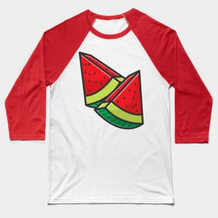 watermelon Baseball T-Shirt